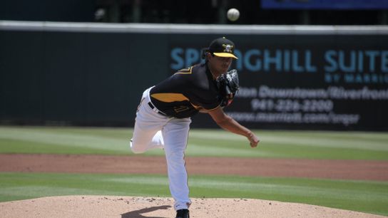 In The System: Jones learning how to pitch, use his power stuff, in Bradenton taken at PNC Park (Pirates)
